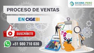 Módulo de Ventas del ERP CIGE
