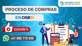 Proceso de Compras Locales en el ERP CIGE